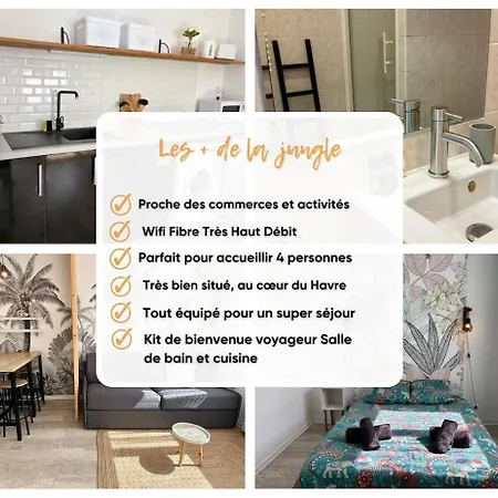 Dalikyda - La Jungle - Duplex - Proche De La Gare Appartamento